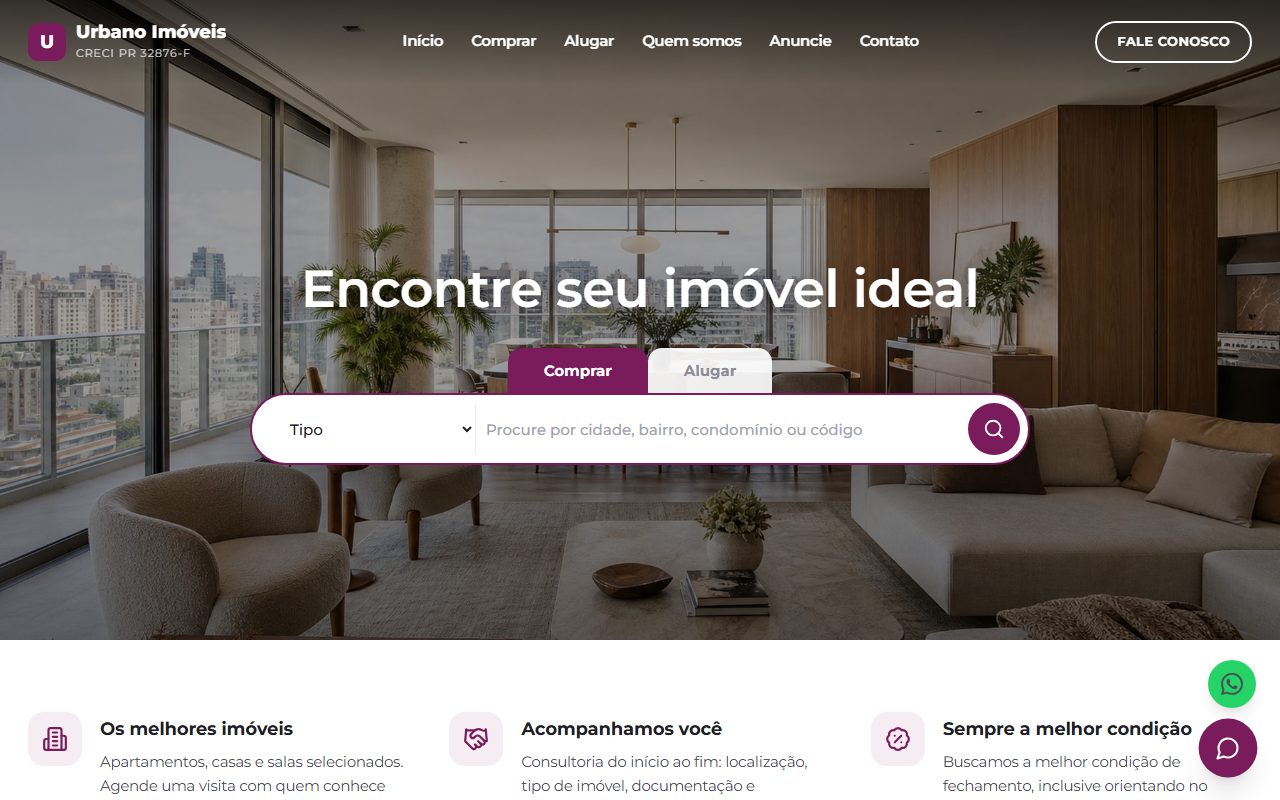 Prévia Portal Urbano